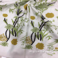 Sunflower Lace Embroidery Fabirc für Kleidung